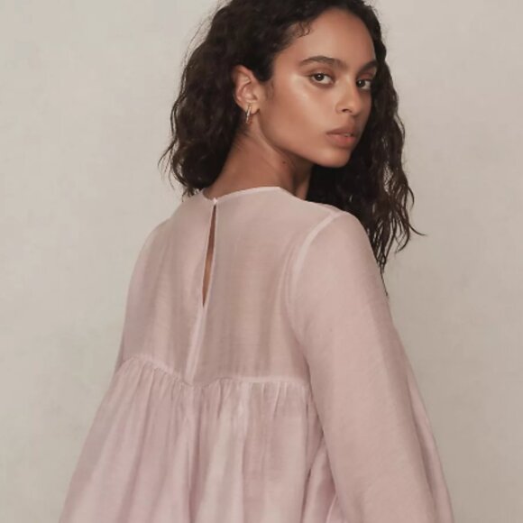 Brand New by Anthropologie Godet Babydoll Blouse - Picture 7 of 7